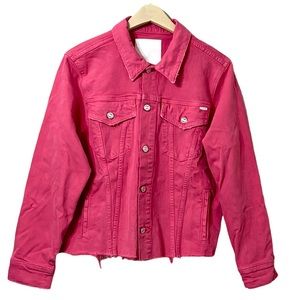 Mother Superior The Cut Drifter Denim Jean Jacket Size Large